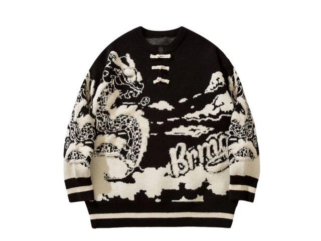 Jeera 168 Jeera 168 Black Sky Dragon Sweater - view 1