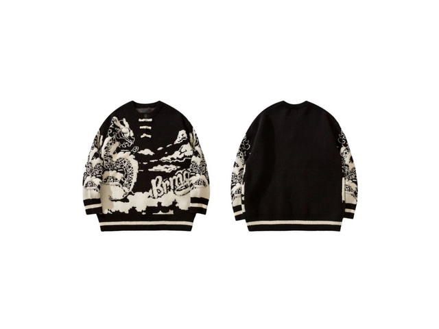 Jeera 168 Jeera 168 Black Sky Dragon Sweater - view 3