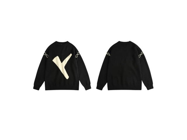 Jeera 168 Jeera 168 Black Wish Bone Sweater - view 3