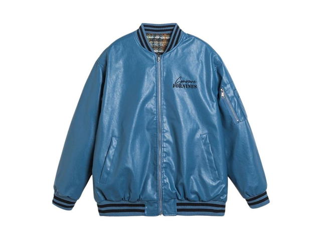 Jeera 168 Jeera 168 Blue Cynosure Leather Jacket - view 1