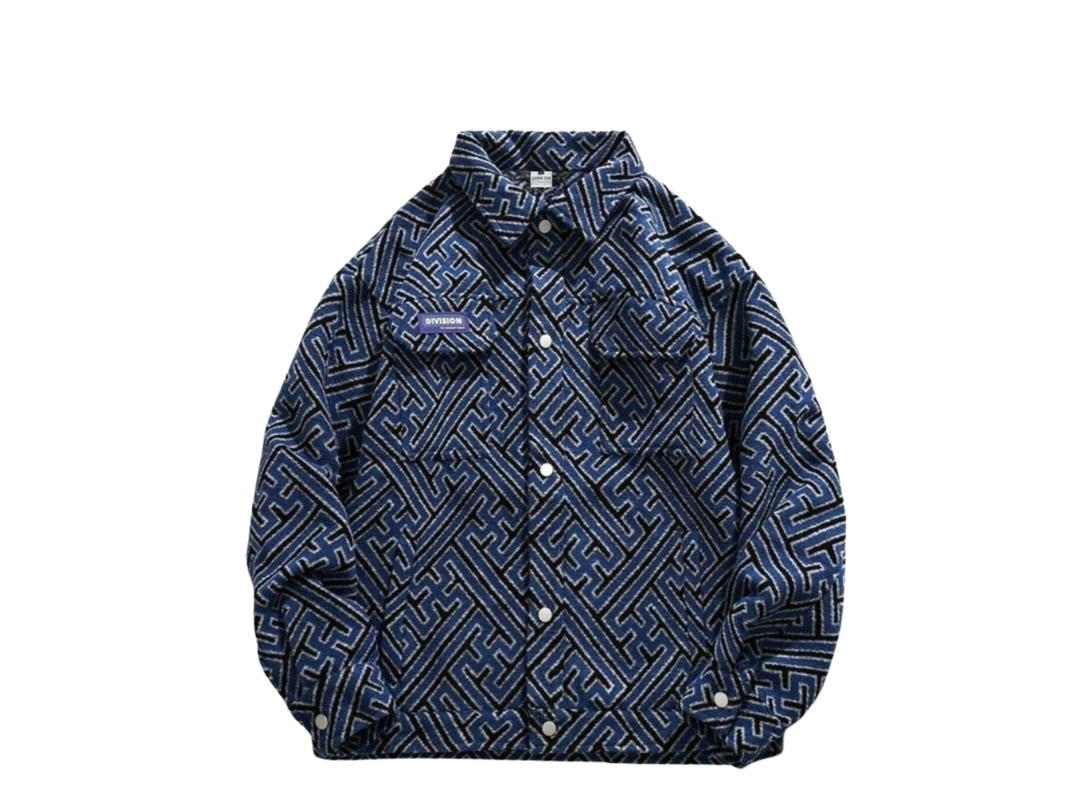 Jeera 168 Jeera 168 Blue Division Maze Jacket