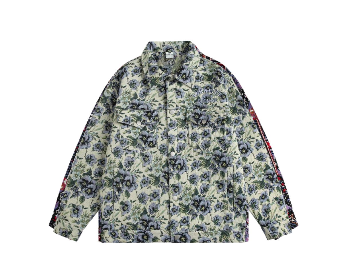 Jeera 168 Jeera 168 Blue Poppies Jacket