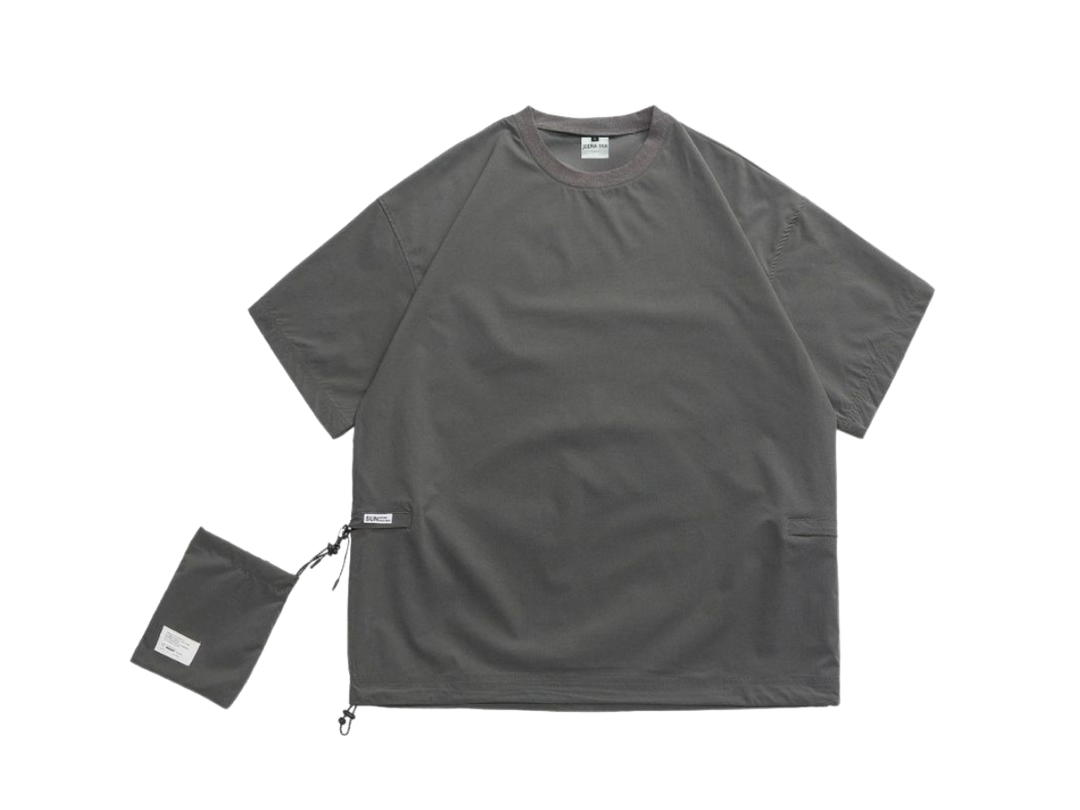 Jeera 168 Jeera 168 Gray Right Bag T-Shirt