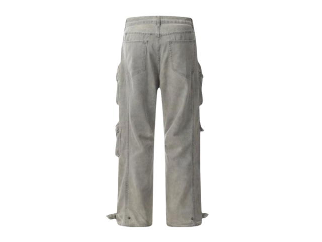 Jeera 168 Jeera 168 Gray Rust Colored Long Pants - view 2