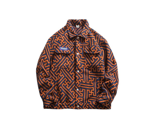 Jeera 168 Jeera 168 Orange Division Maze Jacket - view 1