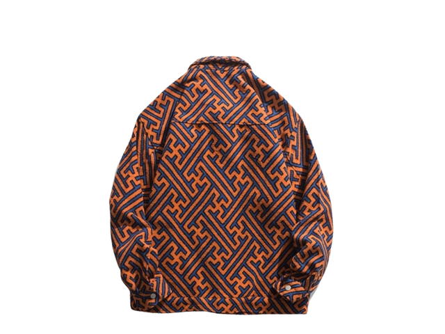 Jeera 168 Jeera 168 Orange Division Maze Jacket - view 2