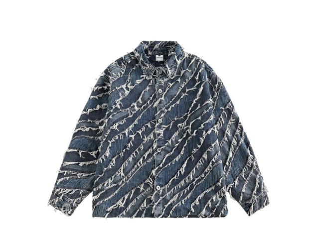Jeera 168 Jeera 168 Spruce Wave Denim Jacket - view 1