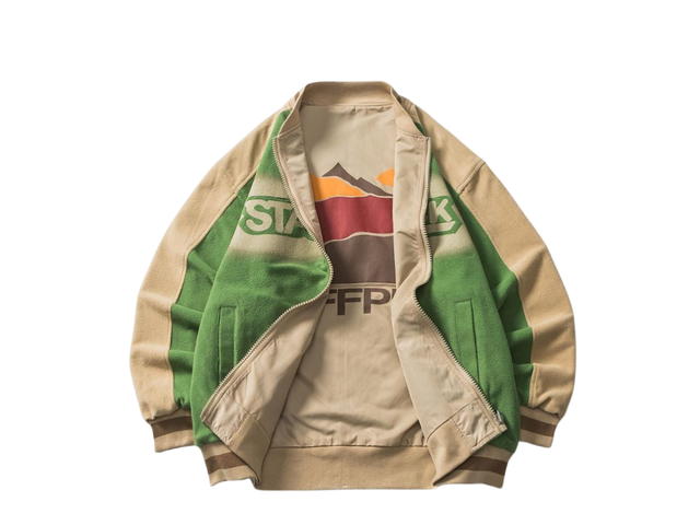 Jeera 168 Jeera 168 STAFFPICK Green Camping Street Jacket - view 2
