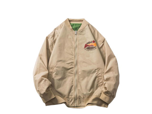 Jeera 168 Jeera 168 STAFFPICK Green Camping Street Jacket - view 3