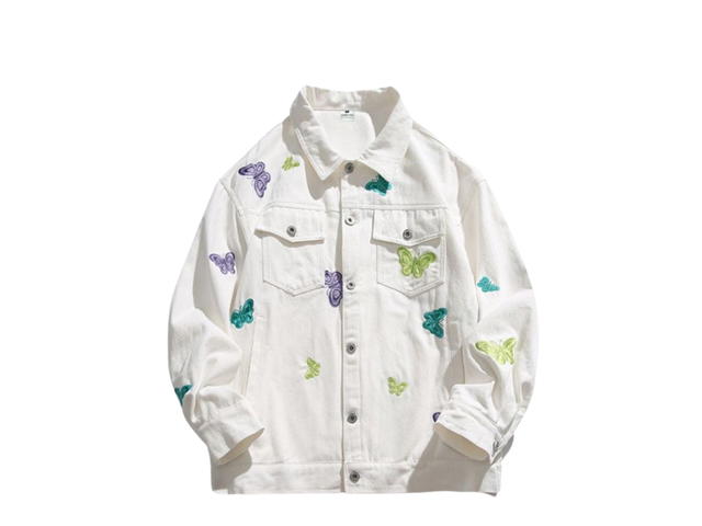 Jeera 168 Jeera 168 White Butterfly Jacket - view 1