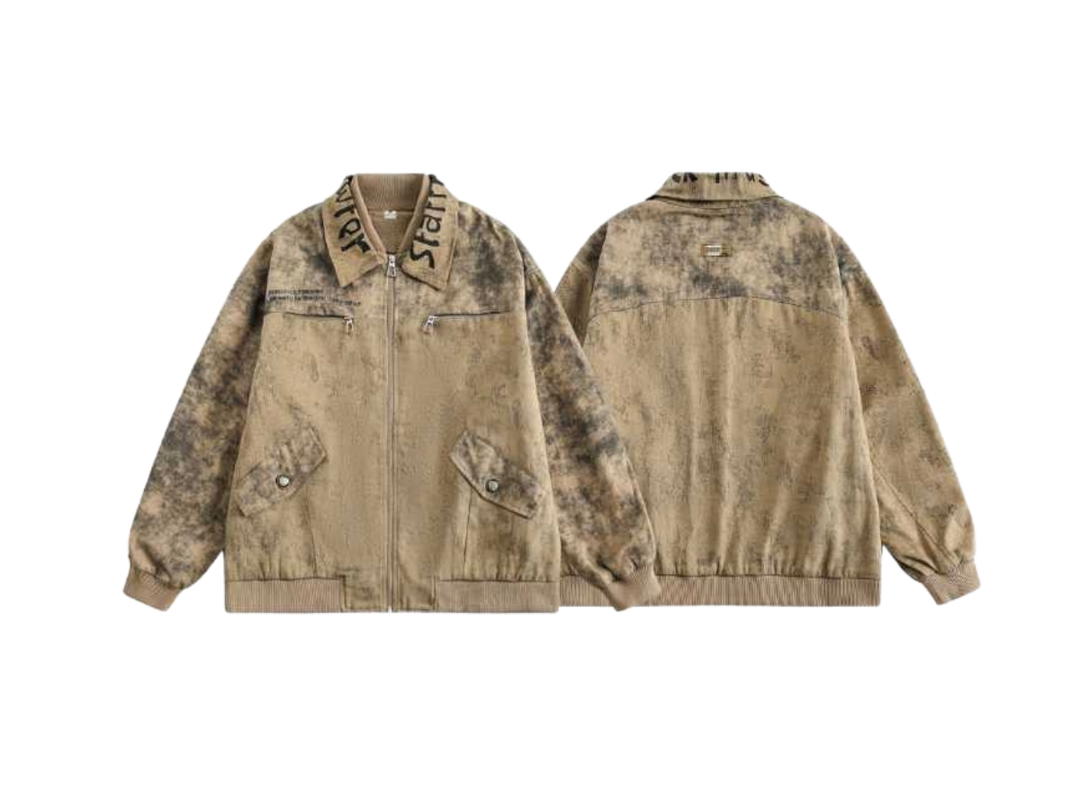 Jeera 168  (พร้อมส่ง) Jeera168 Brown Metallic Jacket