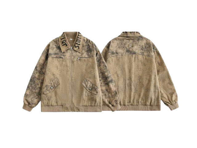 Jeera 168  (พร้อมส่ง) Jeera168 Brown Metallic Jacket - view 1
