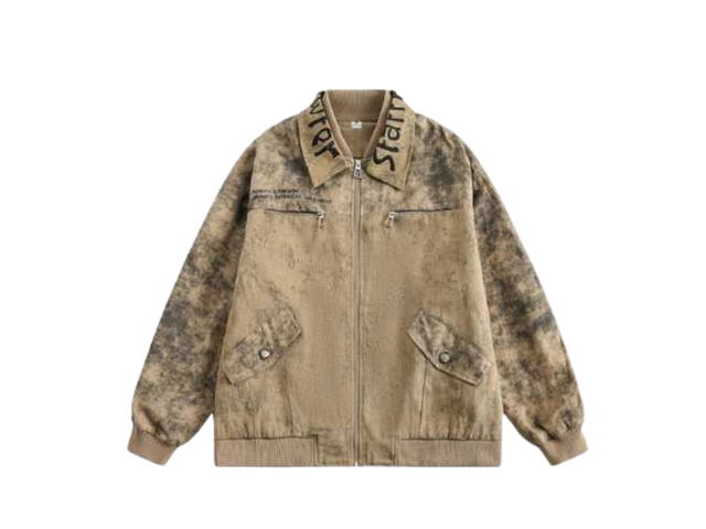 Jeera 168  (พร้อมส่ง) Jeera168 Brown Metallic Jacket - view 2