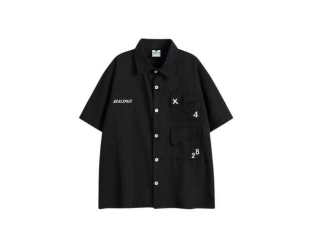 Jeera 168 (พร้อมส่ง) Jeera 168 Logarithm Short Sleeve Shirt - Black - view 2