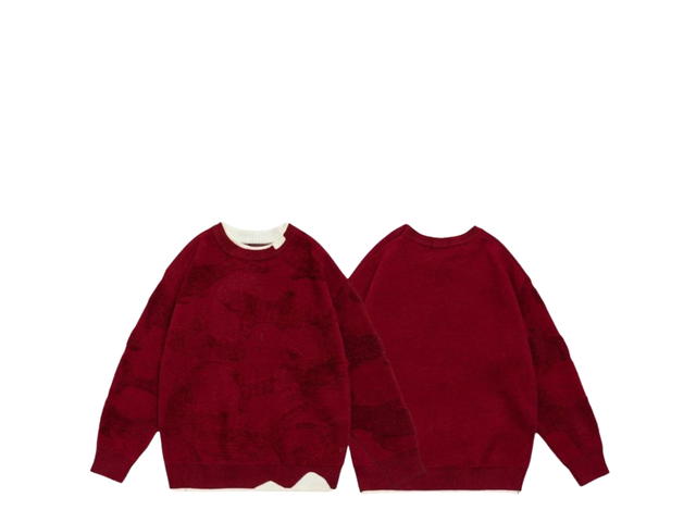 Jeera 168 (พร้อมส่ง) Jeera 168 Red Dolphin Sweater - view 3