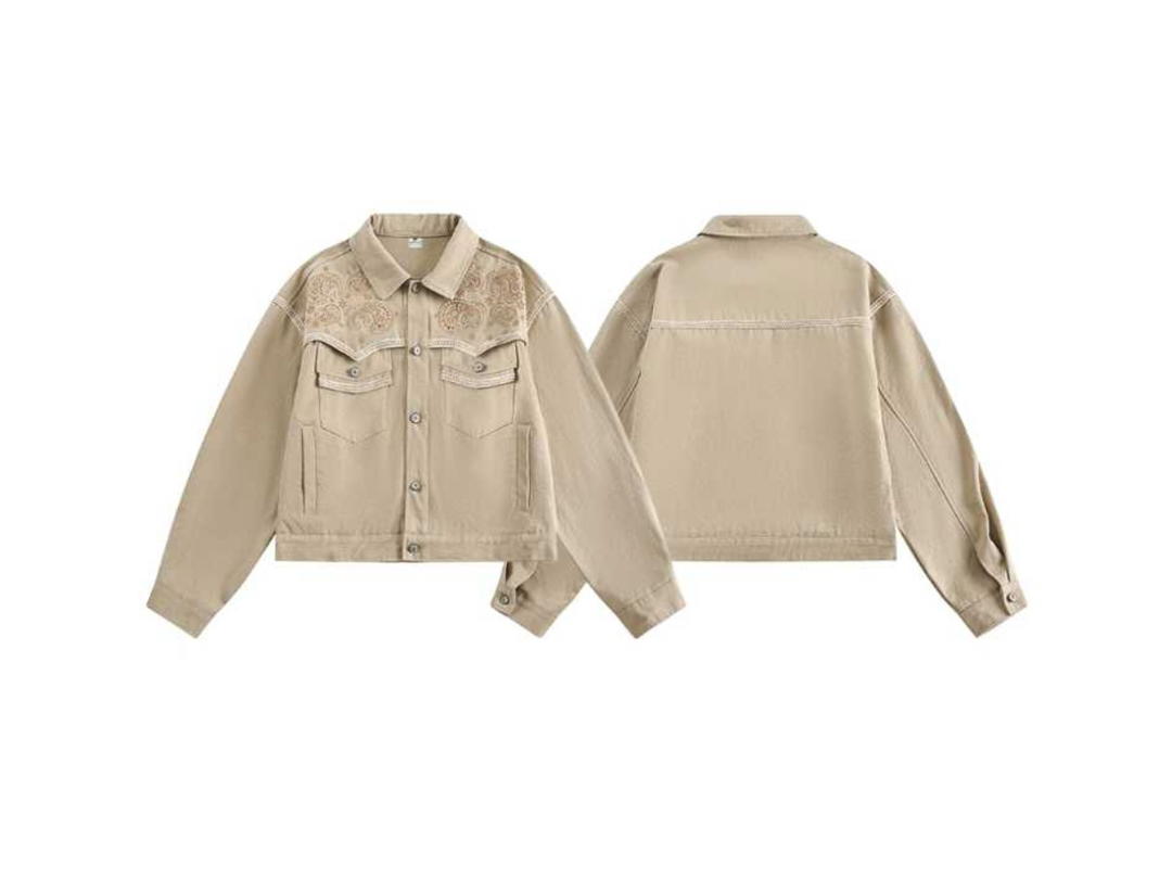 Jeera 168 (พร้อมส่ง) Jeera 168 Retro Western Paisley Jacket