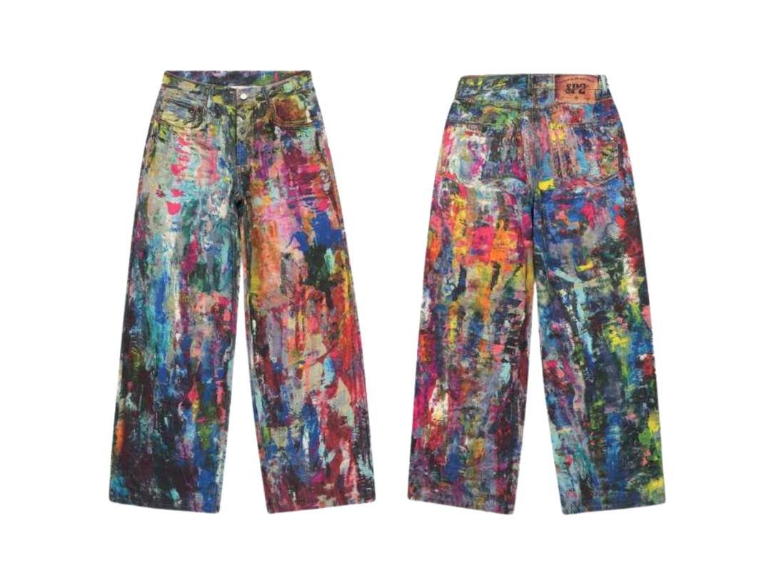 Jeera 168 (พร้อมส่ง) Jeera168 Art color Long Pants 