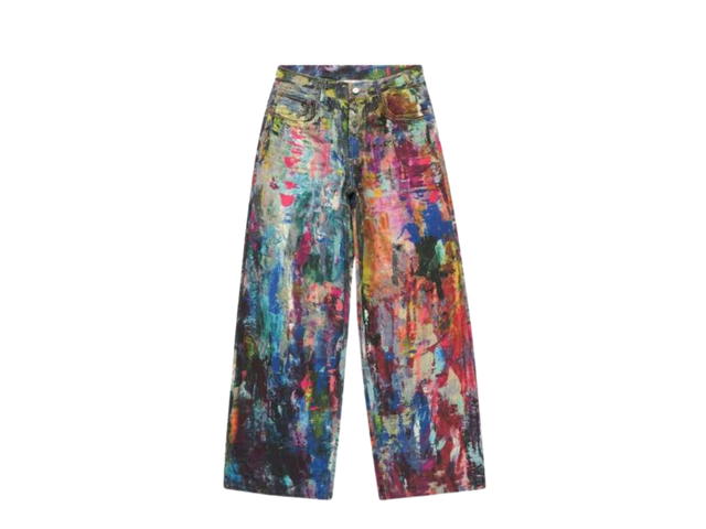 Jeera 168 (พร้อมส่ง) Jeera168 Art color Long Pants  - view 2