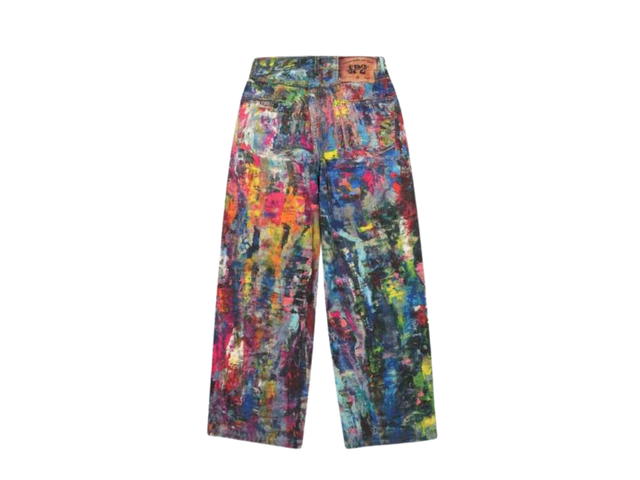 Jeera 168 (พร้อมส่ง) Jeera168 Art color Long Pants  - view 3