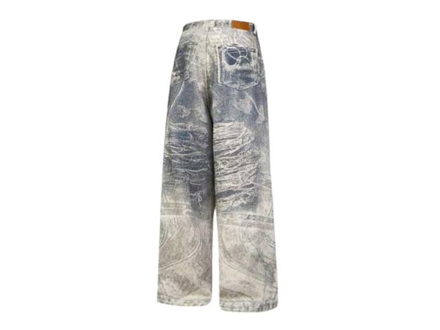 Jeera 168 (พร้อมส่ง) Jeera168 Blue Jeans Wasteland Long Pants - view 3
