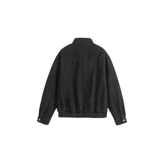 Jeera 168 (พร้อมส่ง) Jeera168 Button Black Denim Jacket - view 2