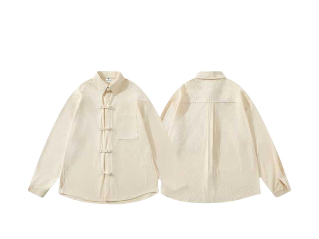 Jeera 168 (พร้อมส่ง) Jeera168 Chinese Button Shirt 