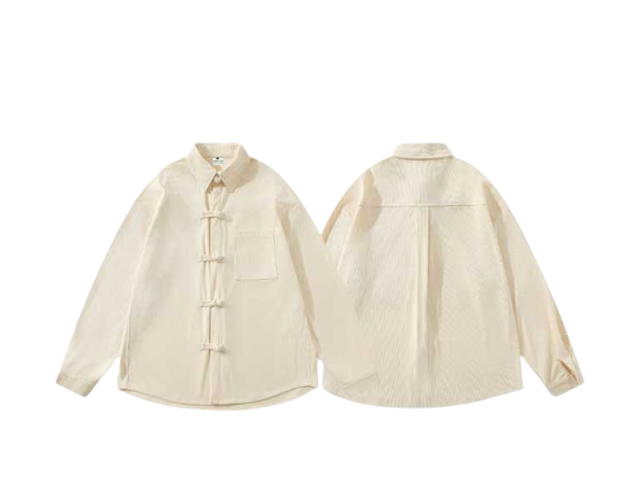 Jeera 168 (พร้อมส่ง) Jeera168 Chinese Button Shirt  - view 1