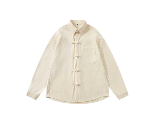 Jeera 168 (พร้อมส่ง) Jeera168 Chinese Button Shirt  - view 2