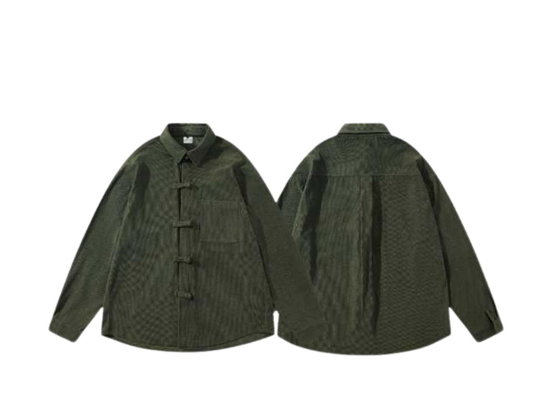 Jeera 168 (พร้อมส่ง) Jeera168 Chinese Button Shirt