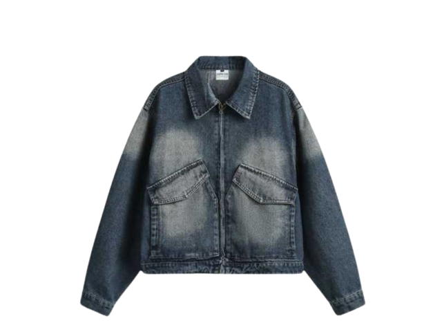 Jeera 168 (พร้อมส่ง) Jeera168 Faded Jeans color Jacket  - view 2