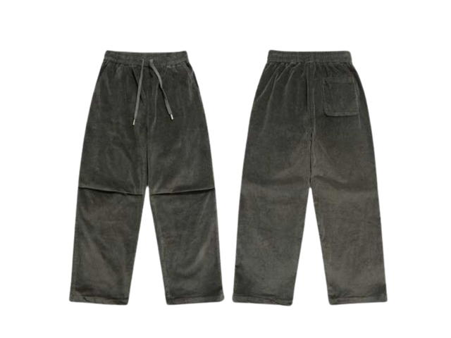 Jeera 168 (พร้อมส่ง) Jeera168 Genderless Corduroy Long pants- Dark Green - view 1