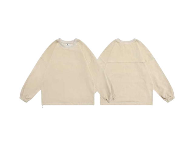Jeera 168 (พร้อมส่ง) Jeera168 Genderless Corduroy Sweater- Cream - view 1