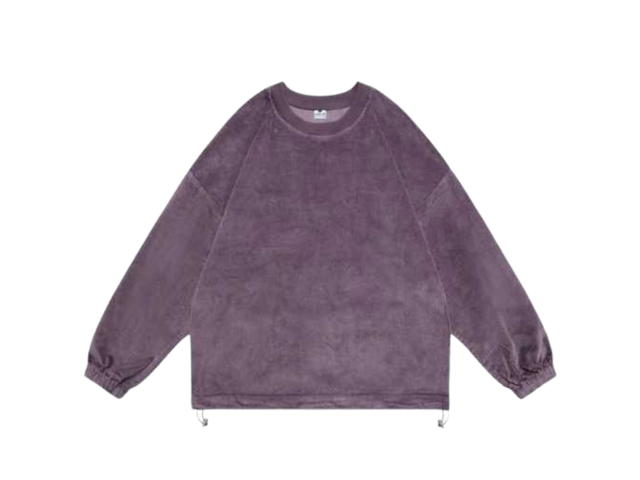 Jeera 168 (พร้อมส่ง) Jeera168 Genderless Corduroy Sweater- Purple - view 2
