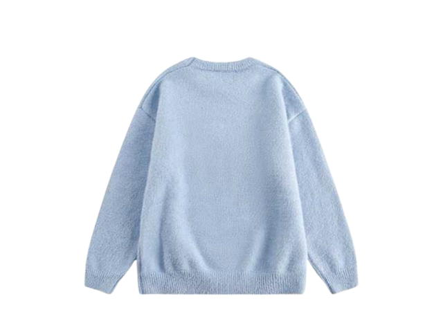 Jeera 168 (พร้อมส่ง) Jeera168 Westie tied Bow Sweater - Blue - view 3