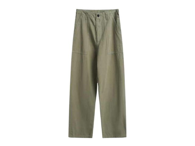 Jeera 168 พร้อมส่ง) Jeera168 Ground color Long Pants - Green - view 2