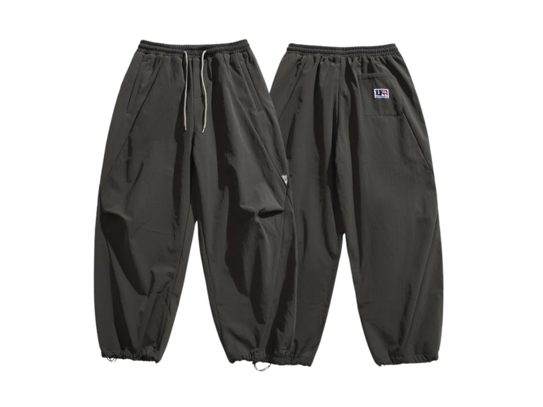 Jeera 168 Jeera 168 Army Green Retro Herringbone Long Pants (พรีออเดอร์)