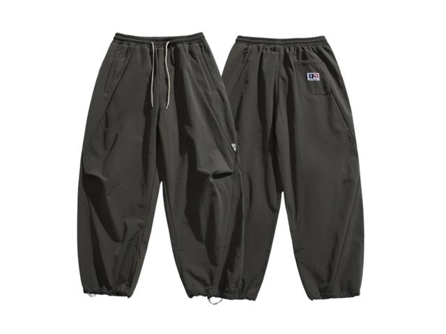 Jeera 168 Jeera 168 Army Green Retro Herringbone Long Pants (พรีออเดอร์) - view 1