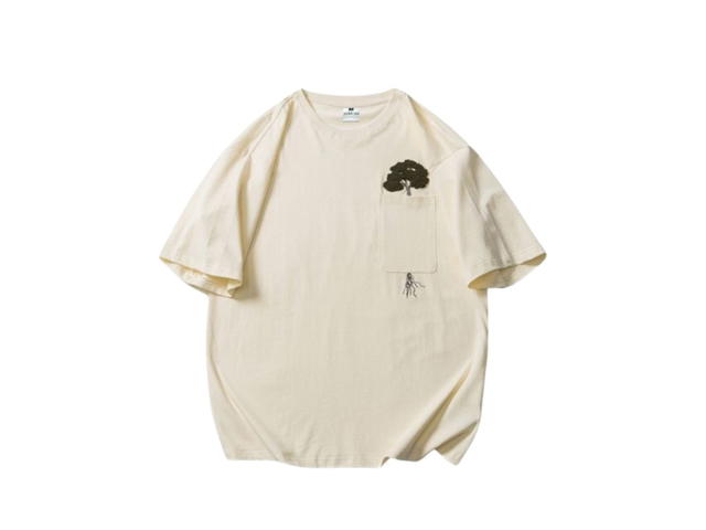 Jeera 168 Jeera 168 Beige Wood T-Shirt - view 1
