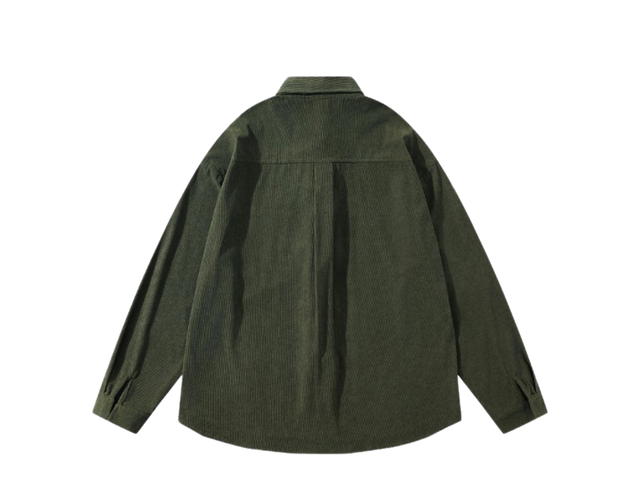 Jeera 168 Jeera 168 Dark Green Chinese Button Shirt - view 2