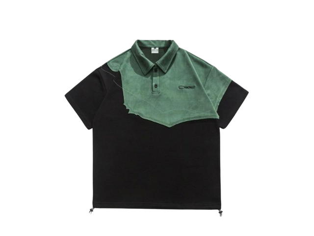 Jeera 168 Jeera 168 Half Green Black T-Shirt - view 1