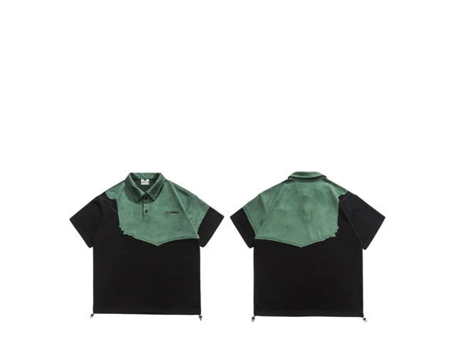 Jeera 168 Jeera 168 Half Green Black T-Shirt - view 3