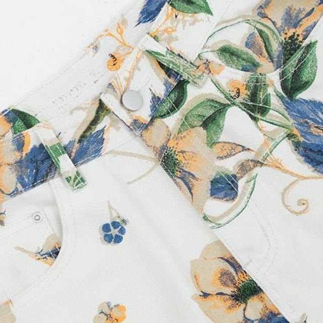 Jeera 168 Jeera 168 Hawaiian Hibiscus Long Pants ( พร้อมส่ง) - view 8