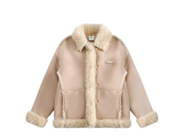 Jeera 168 Jeera 168 Limited fluffy Cream Jacket - view 1