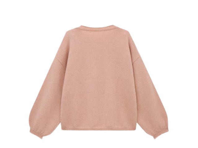 Jeera 168 Jeera 168 Pink Flying flowers Sweater - view 2