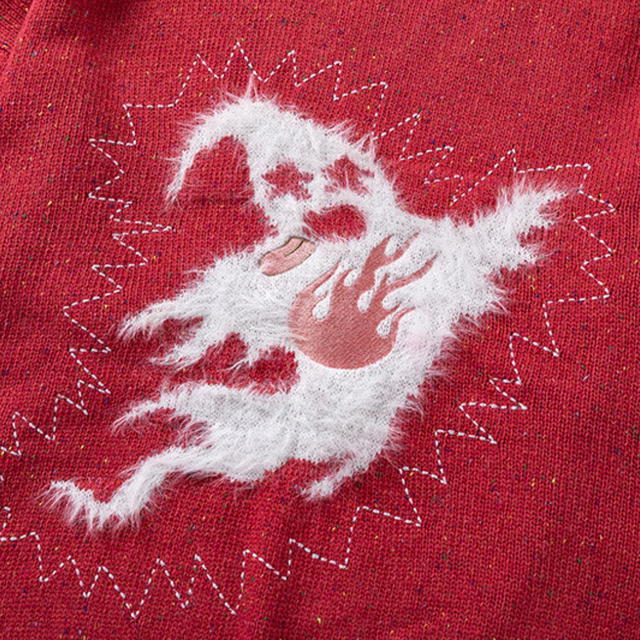 Jeera 168 Jeera 168 Red Floating ghost sweater - view 4
