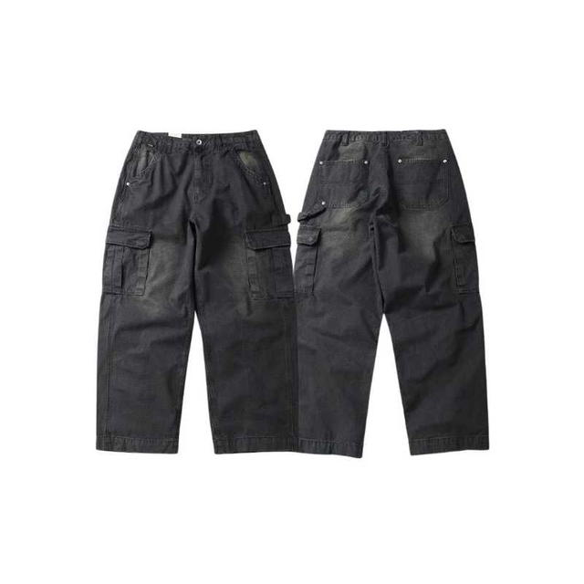 Jeera 168 Jeera168 | Black High Street jean cargo Long pants (พรีออเดอร์) - view 3