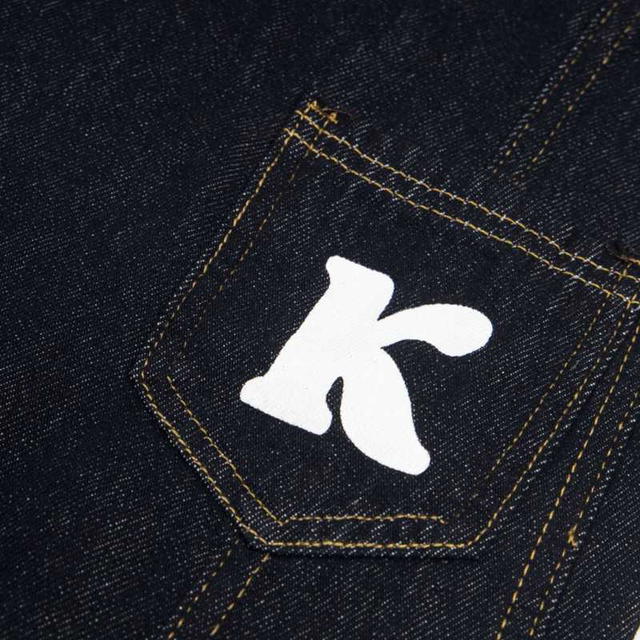 Jeera 168 Jeera168 | Navy Alphabet Jeans Long Pants (พรีออเดอร์) - view 6