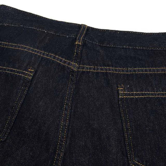 Jeera 168 Jeera168 | Navy Alphabet Jeans Long Pants (พรีออเดอร์) - view 7