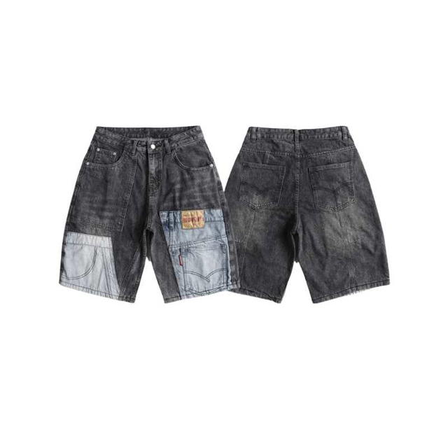 Jeera 168 Jeera168 | Vintage patchwork shorts pants (พร้อมส่ง) - view 3