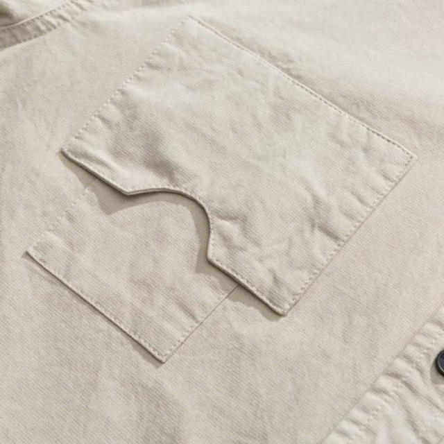Jeera 168 Jeera168 |Apricot Simple Japanese Style Shirt  (พรีออเดอร์) - view 4